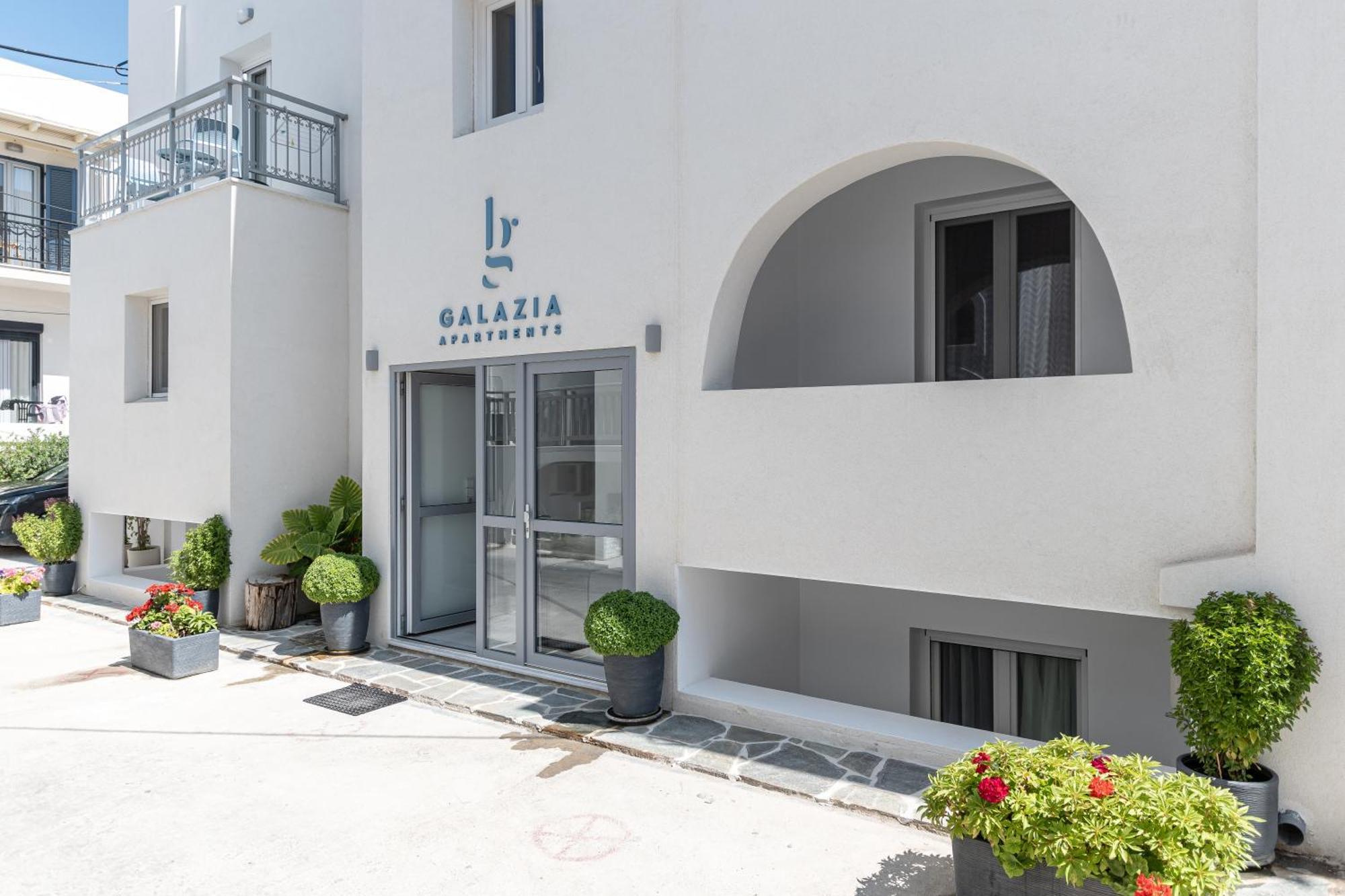 Galazia Boutique Apartments Naxos City エクステリア 写真